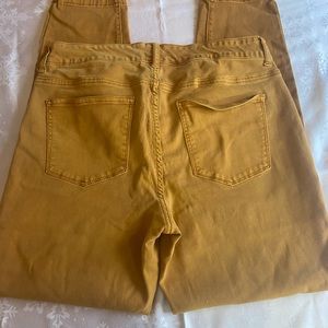 Orange Maurices Skinny Jeans